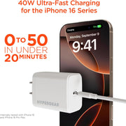 HyperGear - 40W Usb-C Gan Wall Charger Type C - Limolin 