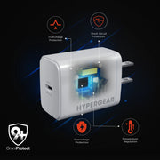 HyperGear - 40W Usb-C Gan Wall Charger Type C - Limolin 