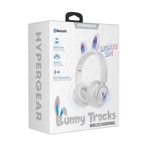 HyperGear - Bunny Tracks Wireless Light-Up Headphones - Limolin 