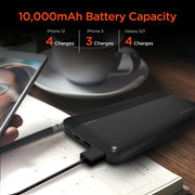HyperGear - Fast Charge Power Bank With 20W Usb-C Pd | Black | 10,000Mah - Limolin 