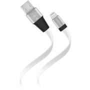 HyperGear - Flexi Usb To Mfi Lightning Flat Cable | 6Ft | White - Limolin 