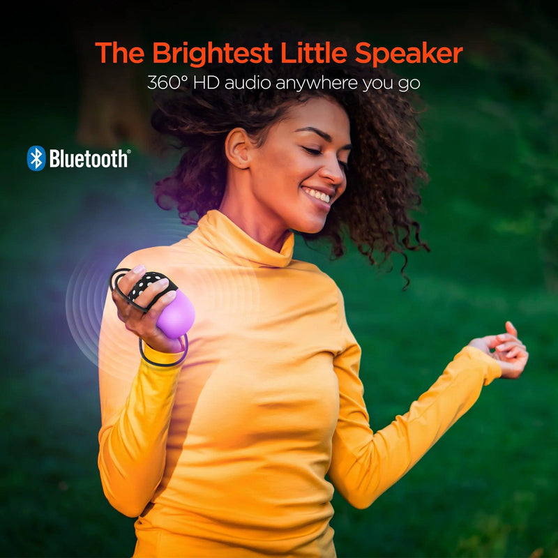 HyperGear - Go-Glo Light-Up Led Wireless Speaker Black - Limolin 