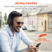 HyperGear - Headphones Bluetooth Over The Ear - Black - Limolin 