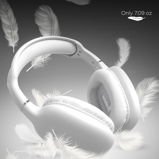 HyperGear - Headphones Bluetooth Vibe Over The Ear - White - Limolin 