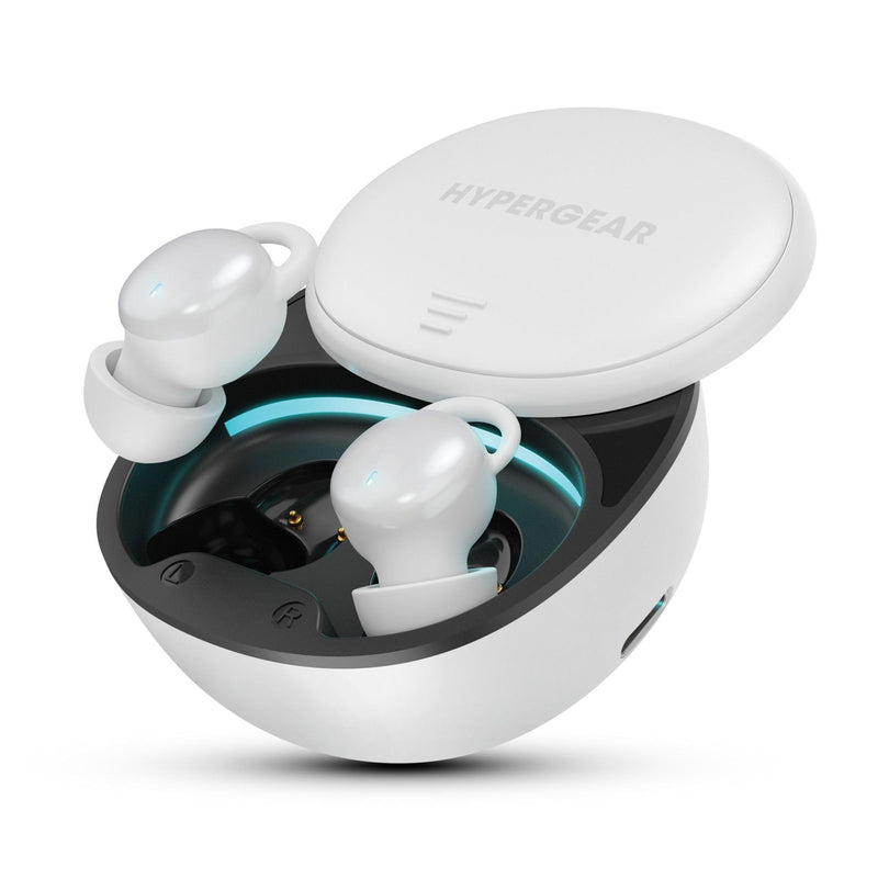 HyperGear - Hypergear Earbuds Bluetooth Sleepeez Mini - White - Limolin 