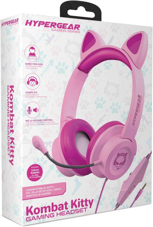 HyperGear - Kombat Kitty Gaming Headset - Limolin 