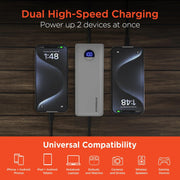 HyperGear - Power Pack Pro+ Fast Charge Power Bank With 35W Usb-C Pd Pps And Digital Display | 20,000Mah - Limolin 