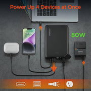 HyperGear - Powerbank & Laptop Charging Brick - Black - Limolin 