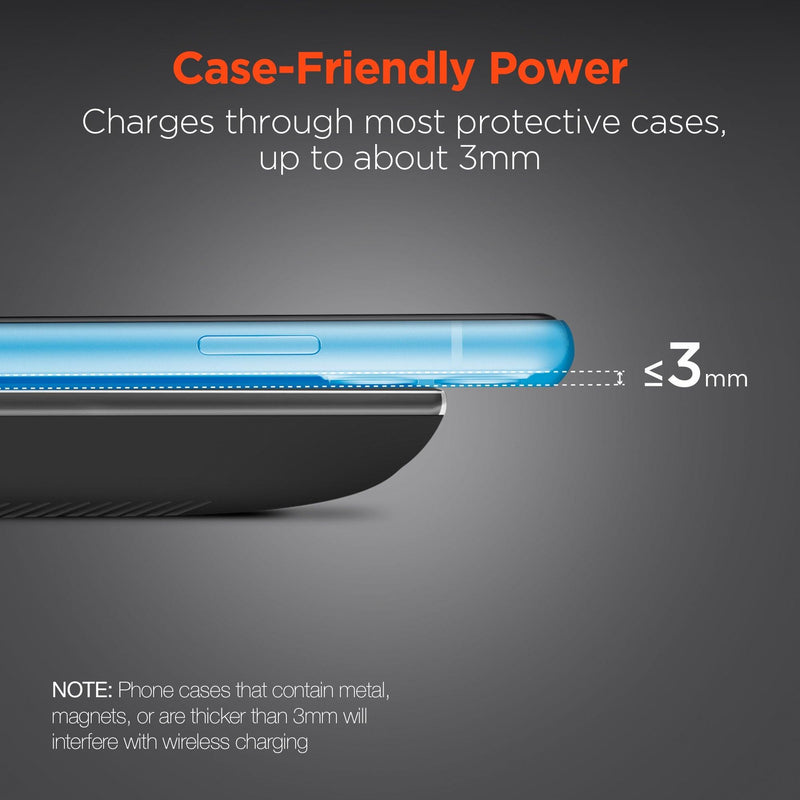 HyperGear - Qi Chargepad Pro 15W Wireless Fast Charger With Usb-C Connector | Black - Limolin 