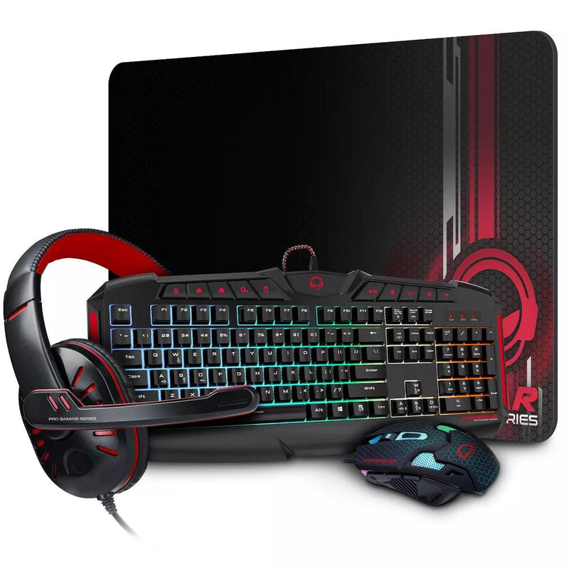 HyperGear - Red Dragon Gaming Kit 4-In-1 - Limolin 