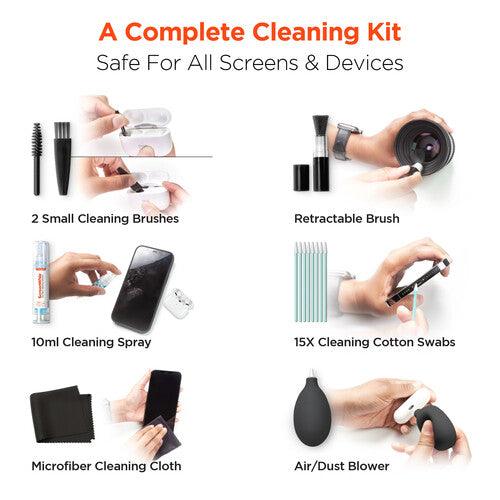 HyperGear - Screenwhiz 7-In-1 Complete Tech Cleaning Kit (15559) - Limolin 