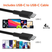 HyperGear - Speedboost 25W Usb-C Pd + 12W Usb Fast Car Charger With Pps | Includes 4Ft Usb-C Cable | Black - Limolin 