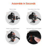 HyperGear - Universal Windshield Phone Mount - Black - Limolin 