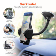 HyperGear - Universal Windshield Phone Mount - Black - Limolin 