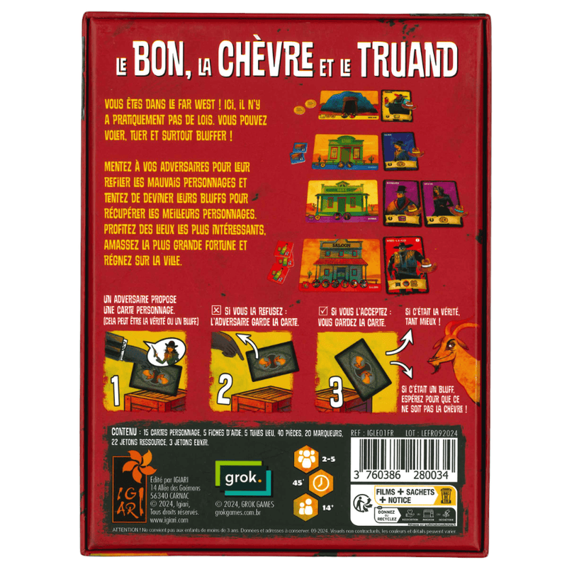 LE BON, LA CHÈVRE ET LE TRUAND