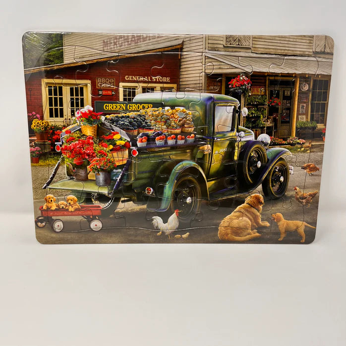 Cobble Hill - 35 Piece Tray Puzzle - Green Grocer