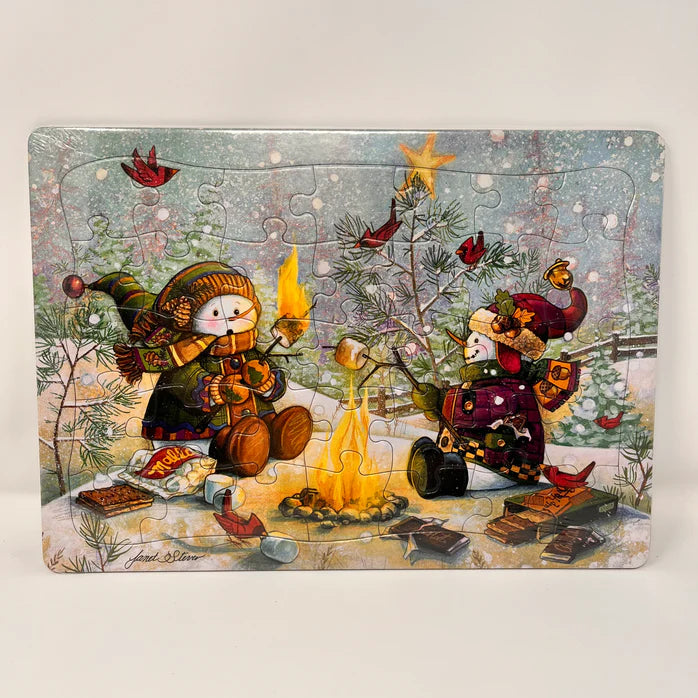 Cobble Hill - 35 Piece Tray Puzzle - S'More Snowfall