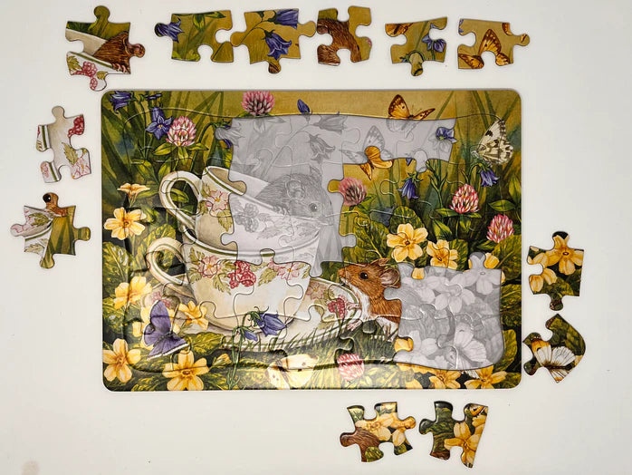 Cobble Hill - 35 Piece Tray Puzzle - Tiny Tea Time