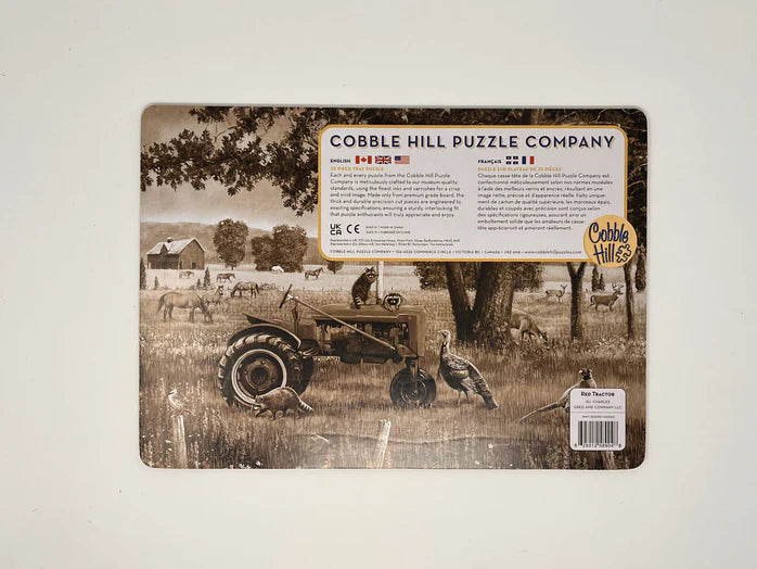 Cobble Hill - 35 Piece Tray Puzzle - Red Tractor