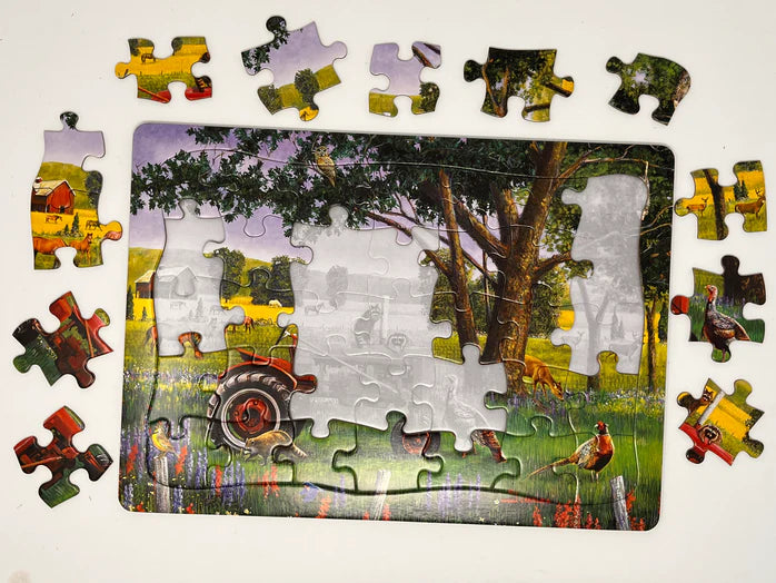 Cobble Hill - 35 Piece Tray Puzzle - Red Tractor