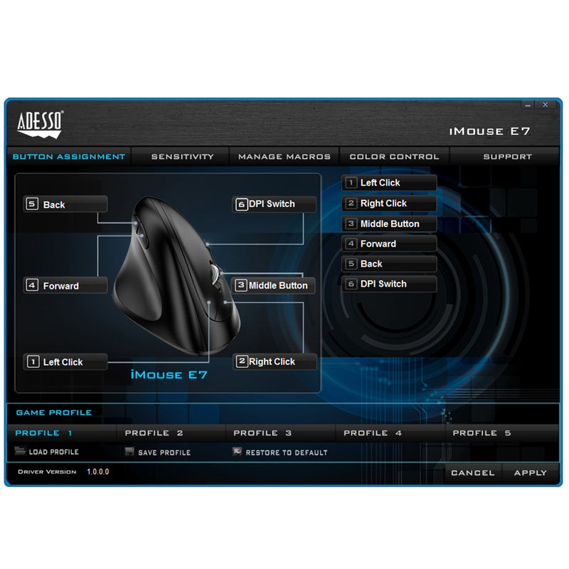 Adesso IMOUSE-E7 additional view 4