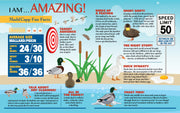Madd Capp Puzzles – I Am Duck Jigsaw Puzzle | 1000 Pieces – educational Fun Facts insert