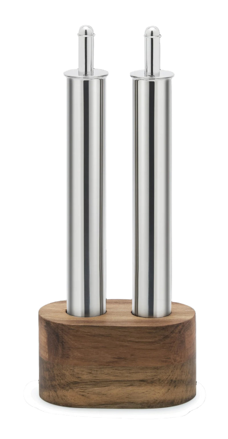 IPAC - Filare oil & vinegar set with wood stand - Limolin 