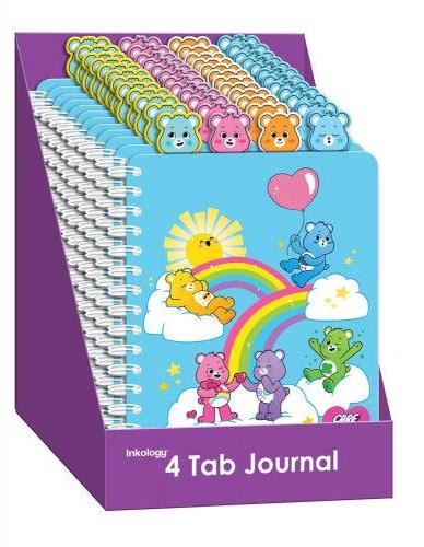 Inkology - Care Bears - 4 Tab Journal - Limolin 