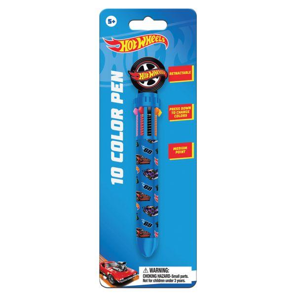 Inkology - Hot Wheels - 10 Color - Jumbo Pen - Limolin 
