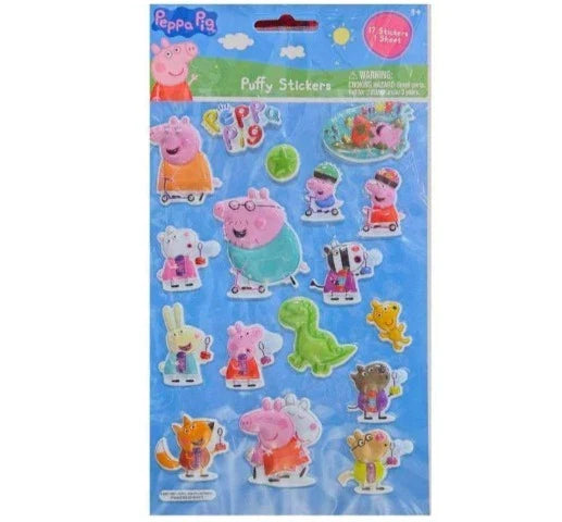 Inkology - Peppa Pig - Puffy Stickers - Limolin 
