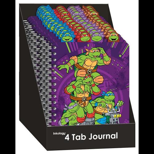 Inkology - TMNT - 4 Tab Journal - Limolin 