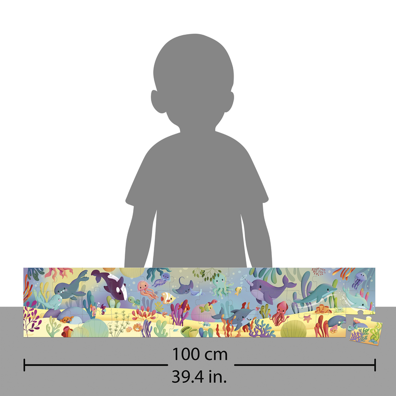 PZ36: PANORAMA - SEA ANIMAL PUZZLE