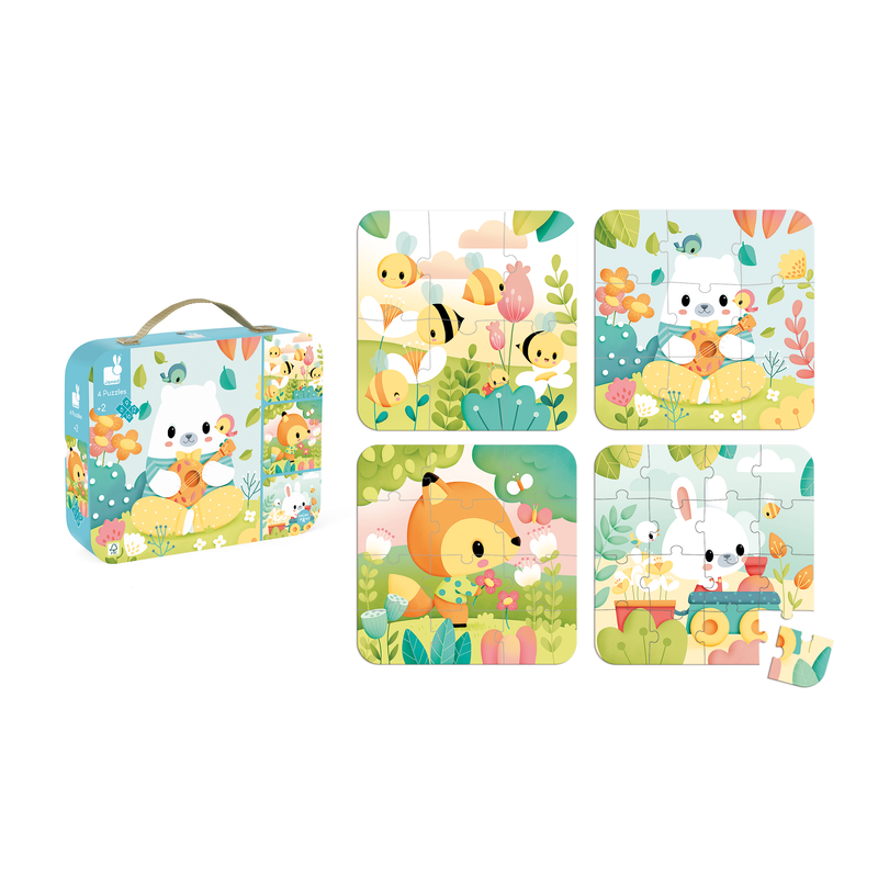 PURE: 4 PUZZLES (6-9-12-16pcs)