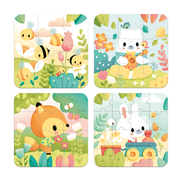 PURE: 4 PUZZLES (6-9-12-16pcs)