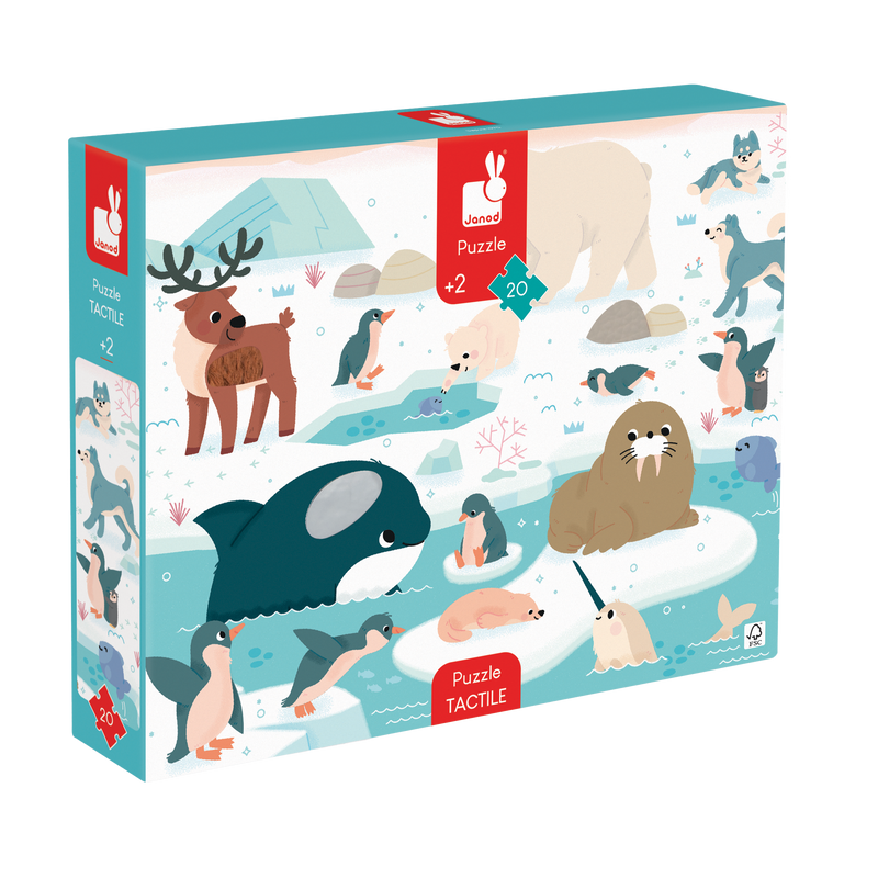 PUZZLE- TACTILE POLAR POLES