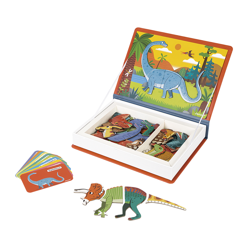 MAGNÉTI'BOOK - DINOSAURS