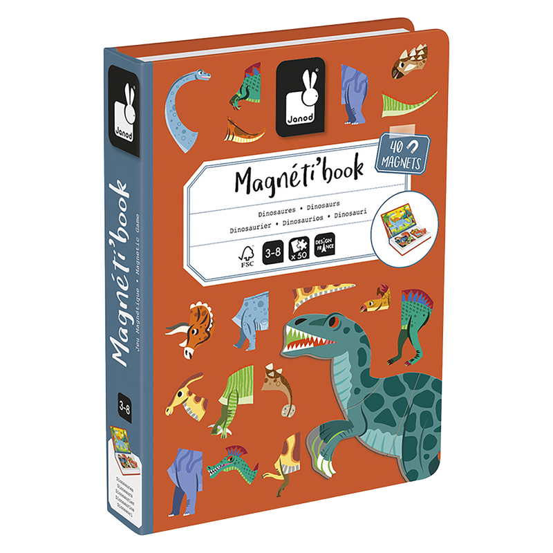 MAGNÉTI'BOOK - DINOSAURS
