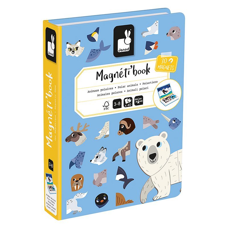 MAGNÉTI'BOOK - POLAR ANIMALS
