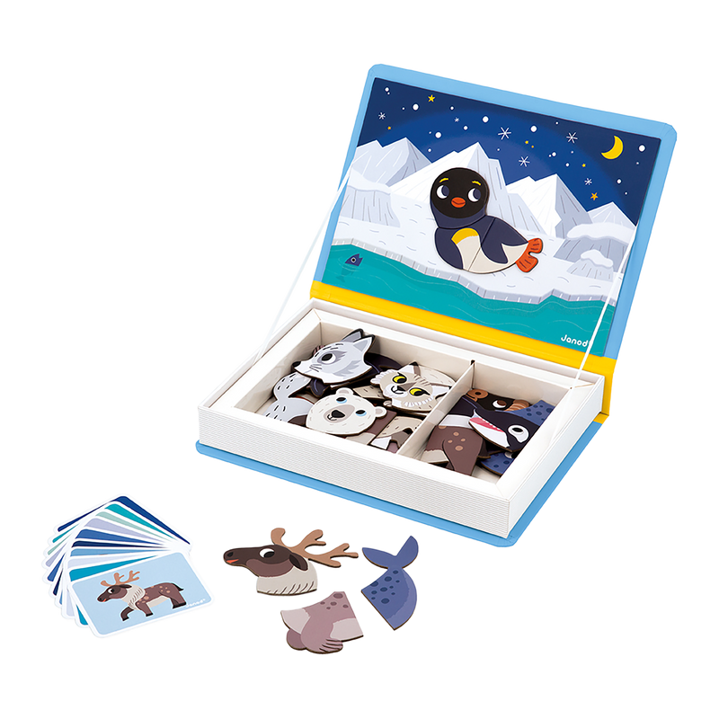 MAGNÉTI'BOOK - POLAR ANIMALS