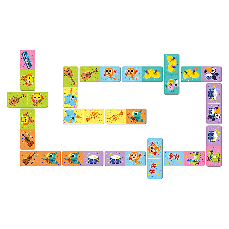DOMINOES - MUSICAL INSTRUMENTS