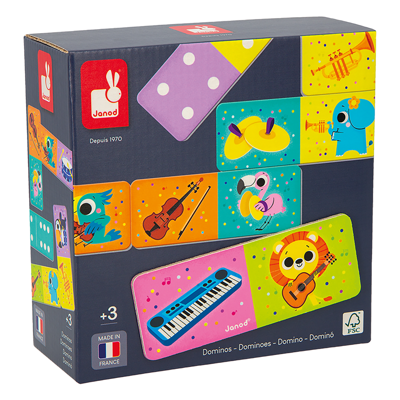 DOMINOES - MUSICAL INSTRUMENTS
