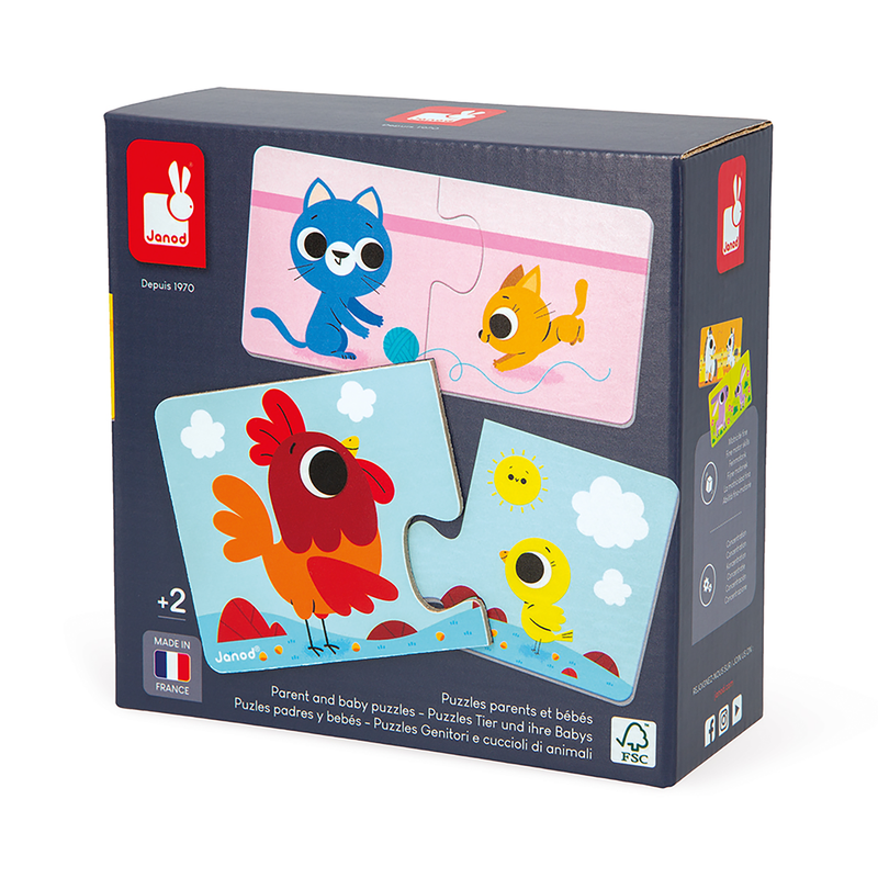 PUZZLES - PARENT AND BABY ANIMALS