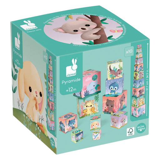 ULTRA CUTE ANIMALS - SQUARE PYRAMID