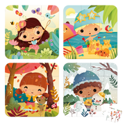 4 IN 1 PROGRESSIVE PUZZLES - SEASONS