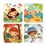 4 IN 1 PROGRESSIVE PUZZLES - SEASONS