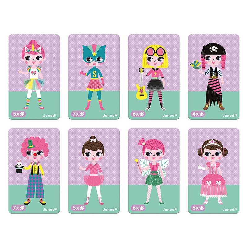 MAGNÉTI'BOOK - GIRL COSTUMES