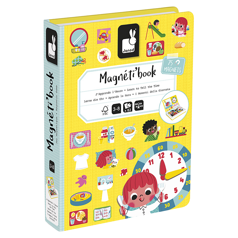 MAGNÉTI'BOOK - LEARN TO TELL TIME