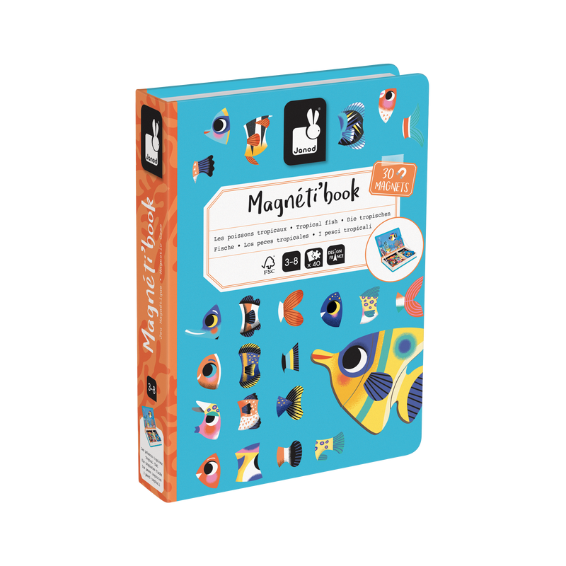 MAGNETI'BOOK - TROPICAL FISH