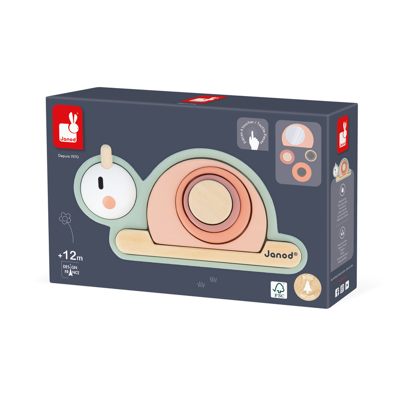 SWEET COCOON: STACKABLE SENSORY SNAIL