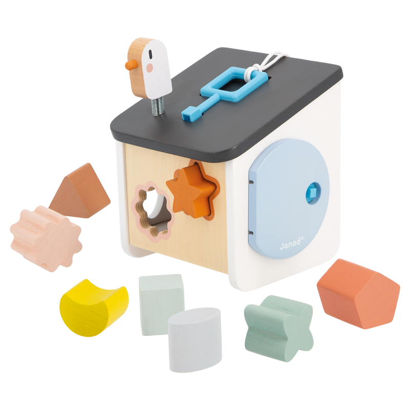 SWEET COCOON: BIRD HOUSE SHAPE SORTER